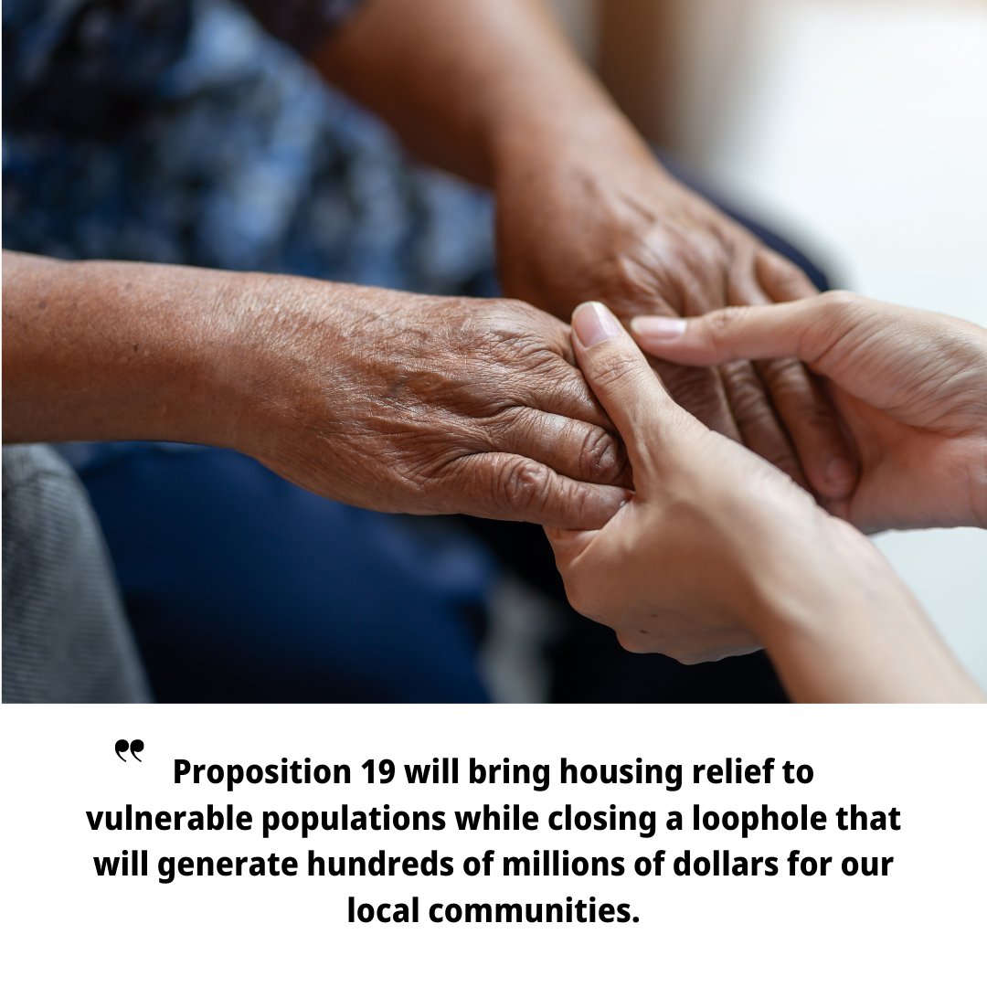 “Proposition 19 will bring housing relief to vulnerable populations while closing a loophole that will generate hundreds of millions of dollars for our local communities.” 

Read the rest of the Letter to the Editor published in <a href="/DesertSunNews/">Desert Sun News Feed</a>: desertsun.com/story/opinion/…