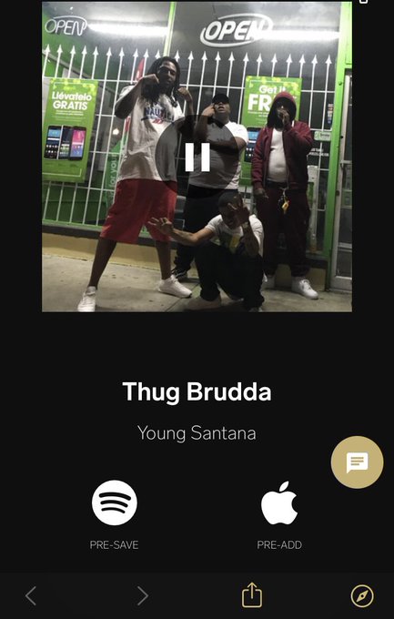 November 9th Thug Brudda Will Be Available On @AppleMusic And @Spotify Show Support 🔥🎧 #MoneyGang💰 https://t<a href="/tag/moneygang"class="tags"><span>#moneygang</span></a>