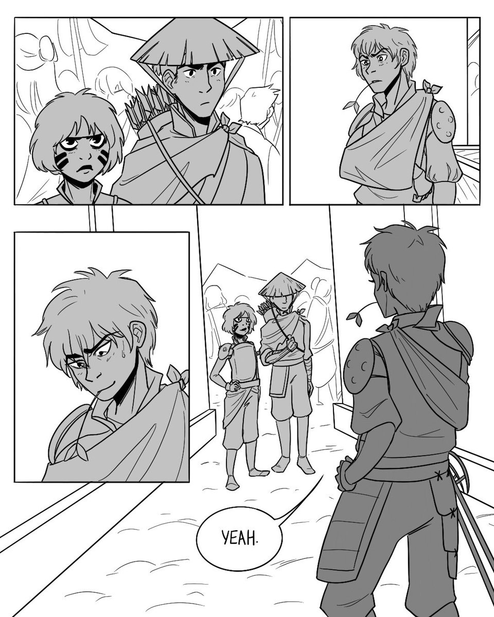 vistarya's tweet photo. #jetweek Day 1: Redemption. An AU where Jet survives Lake Laogai and tries to go after Zuko and Iroh again, but Smellerbee and Longshot convince him to move on. Sometimes it’s as simple as letting go 😌♥️🌾 https://t.co/MJQbsGye2l