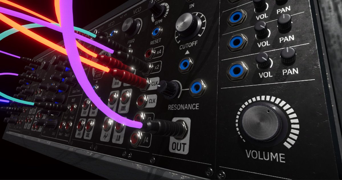 brightlightrx's tweet photo. turn it up to 11 🎛️🔥😉
#synthspace #synthspacevr #ui #ux #uiux #synth #synthwave #synthwavemusic #virtualreality #vr #vrsynth #steamvr #steamwishlist #modularsynthesizer #modularsynth #virtualmodular #virtualmodularsynth #out #vco #musicproduction https://t.co/loePTZqJBA