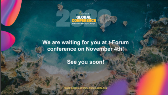 2020_forum's tweet photo. We look forward to welcoming you virtually at the t-Forum Conference!
Discover more at https://t.co/5LY588iwu9 
#tforum #conference #tourismintelligence #tourismintelligenceforum #tourismconference #universidadedoalgarve #onlineconference #cinturs https://t.co/z7odJuuGmM