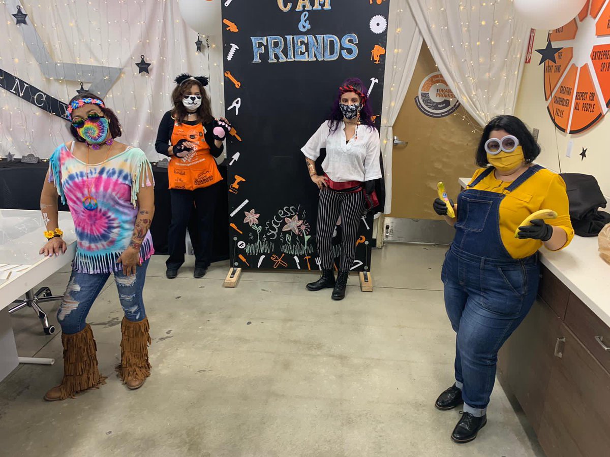 Having fun with my associates on Halloween <a href="/THDRental/">The Home Depot Rental</a> <a href="/THD_6343/">W Flagler Home Depot</a>