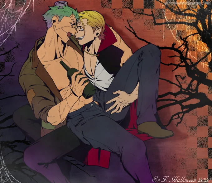snzr Halloween💙💚 