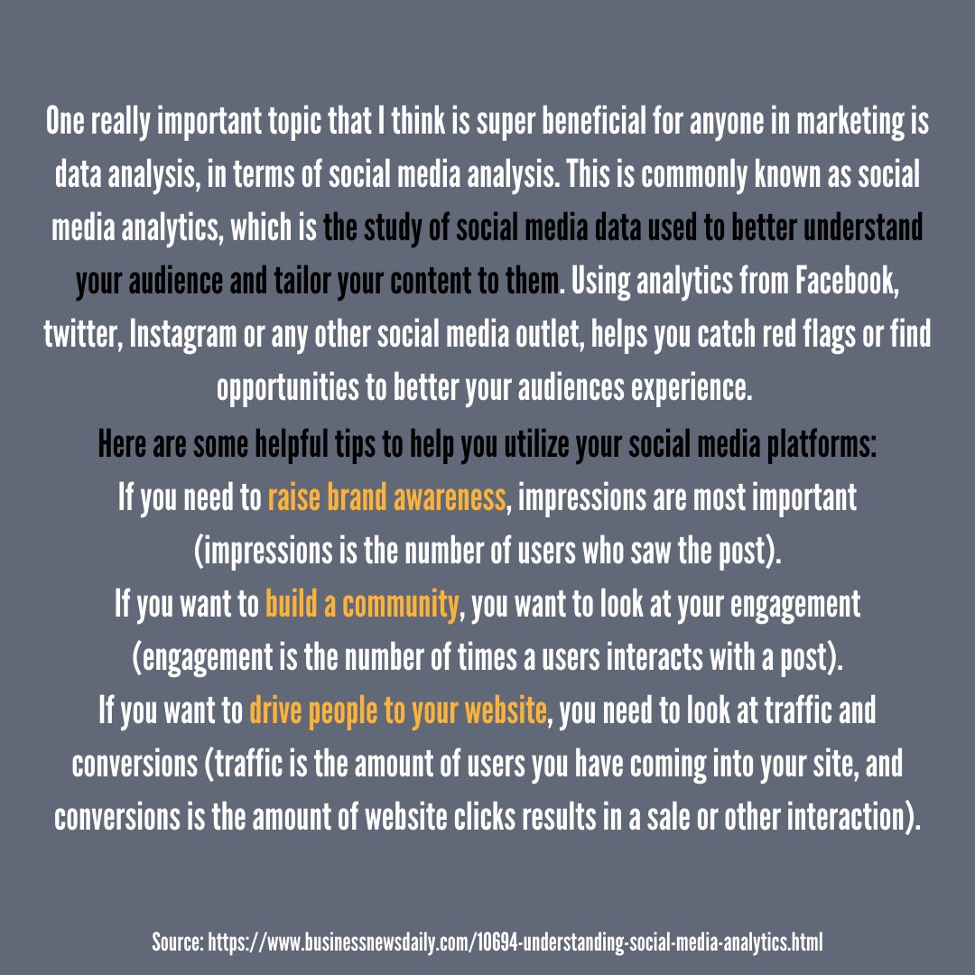 sprottsmsa's tweet photo. Our first Marketing Monday post comes from our President, Abby Loiselle! Here she talks about social media analytics and how it can be used to boost your companies performance on social media! Stay tuned every Monday for helpful tips and insights for any business! https://t.co/ObrmVpuGtt