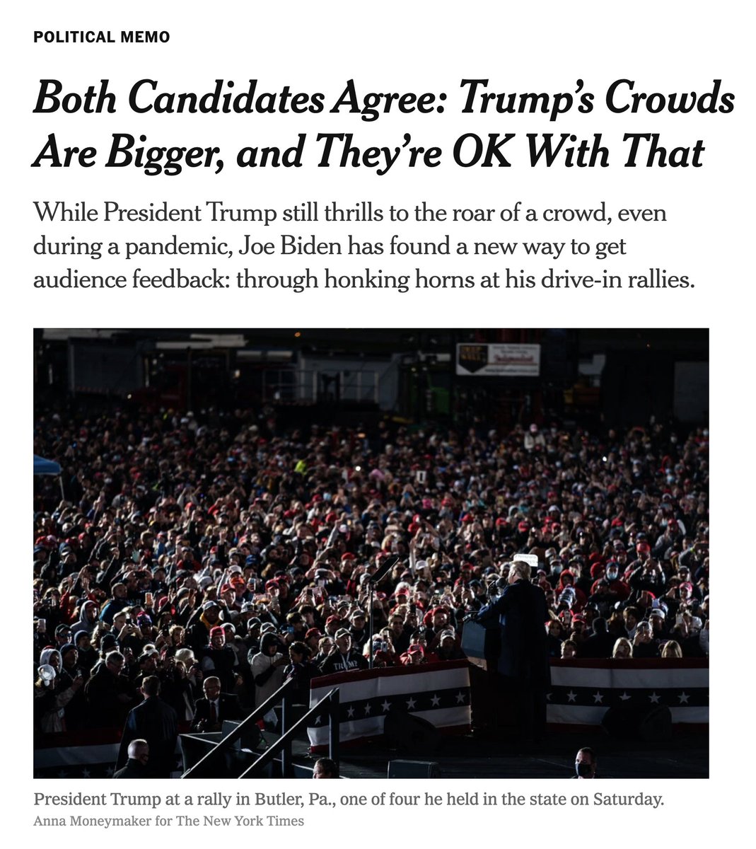 In-person attendance at rallies seems to support this hypothesis. Both Biden and Trump agree that Trump rallies are much more heavily attended than Biden rallies. So, COVID may be a large partisan factor on in-person turnout.  https://archive.is/ep1vI 