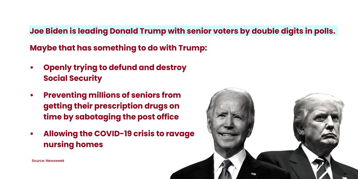 Alliance For Retired Americans On Twitter From Threatening To Defund Social Security To Letting Thousands Of Seniors Die In Nursing Homes Donald Trump Is Waging A War On Seniors Enough Is Enough