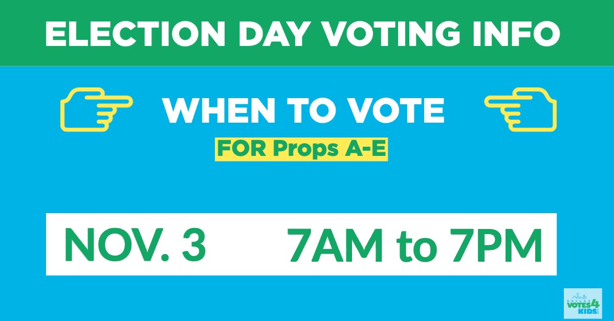 If you haven't voted yet, don't forget to make a plan to vote tomorrow, Nov. 3rd. You can vote at ANY Election Day location in Dallas County. The Dallas ISD Bond, Props A-E need your support! VOTE FOR Props A-E. Find Election Day Voting locations here: bit.ly/2TOfVE1