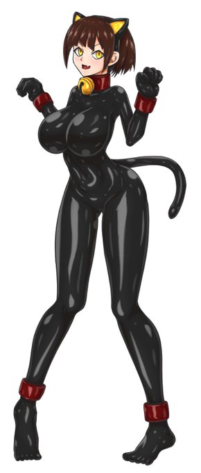 オリキャラ
革猫 素体
古事記にも書かれているようにラバースーツと猫は相性が良い
後々マイナーチェンジすると思うのでよろしく 