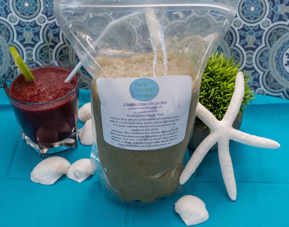 ElectricHerbs's tweet photo. Excited to share the latest addition to my #etsy shop: 100% Wildcrafted Chondrus Crispus (Irish Sea Moss Gel) https://t.co/S9DDeYJf1F
Boosting immune systems 1 by1, 2 by2!!!! https://t.co/ydzBU8sDtK