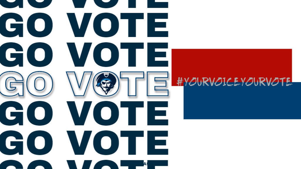 GoReivers's tweet photo. Today's the day!

Reivers, go VOTE and make your voice heard!

#Election2020 #SailsUP https://t.co/DzJUfNzOmg