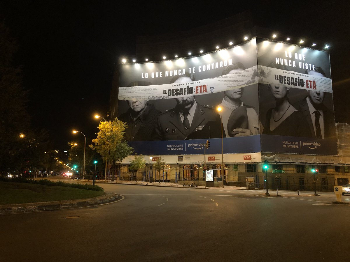 HugoStuvenC's tweet image. Muy agradecido por la cantidad de mensajes positivos recibidos tras ver “El desafío: ETA” en @PrimeVideoES 🎬💙