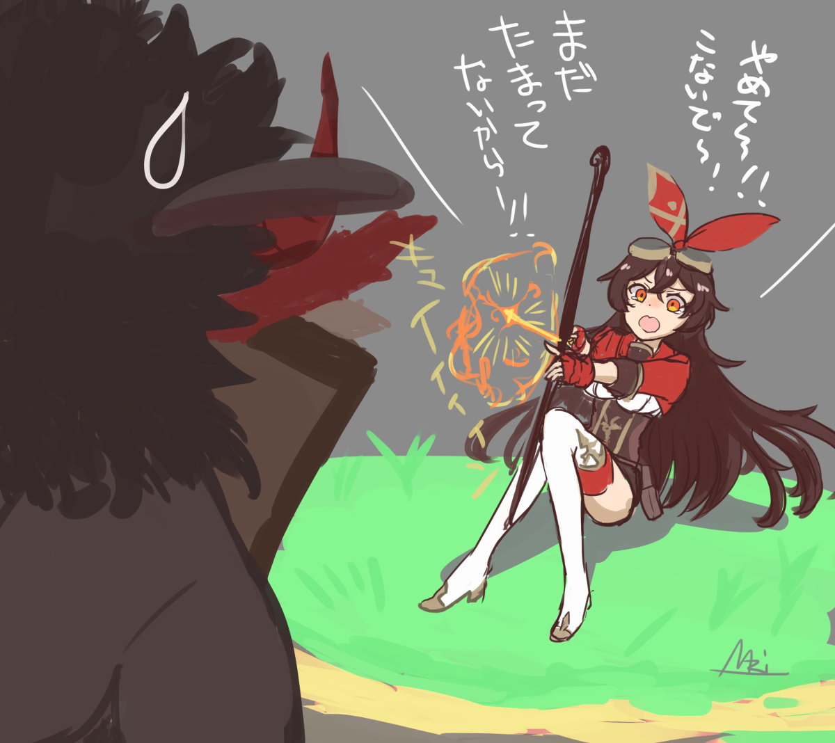 原神らくがきまとめ #原神 #アンバー #ガイア #落描き https://t.co/bHgyWdVKWM 
