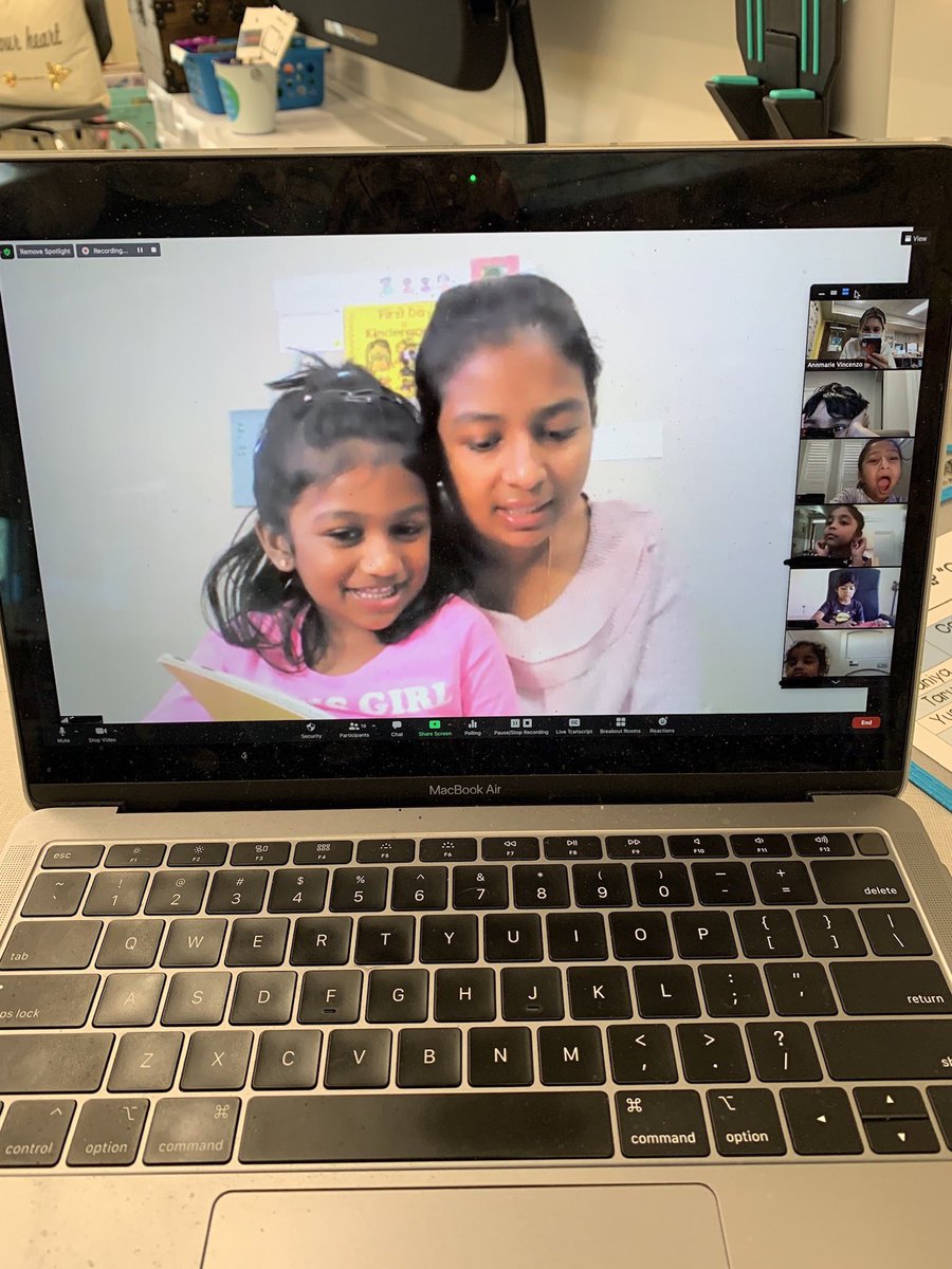 Mrs_Wolpert's tweet photo. Mondays are so special because we always have a mystery reader read to us during Morning Meeting! Thank you to Samuthraβs mommy for reading one of our FAVORITES to us! π·π·π·πΊ #PKBFamily https://t.co/UKLsjOglu1