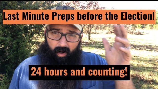 ThePreparedHom1's tweet photo. Last Minute Preps before the election - 24 hours away! https://t.co/NLHWDQOSU9 via @YouTube #Election2020 #electionriots #preppers https://t.co/iPAzAxMTcz