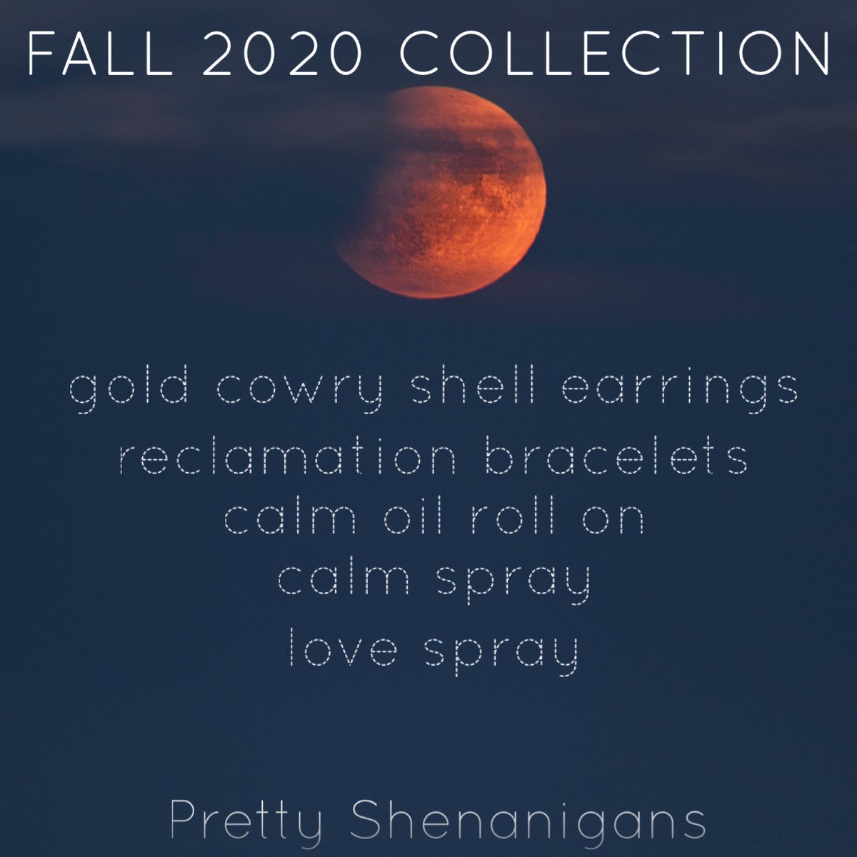 prettyshenans's tweet photo. Surprise!✨ Each piece in our fall collection is made with love and magic. Small batches. Limited quantities. There are only 4 of everything. Enjoy &amp; don’t forget to lean into your power! 

https://t.co/cTakmwhQFP https://t.co/U9F3hb4d45