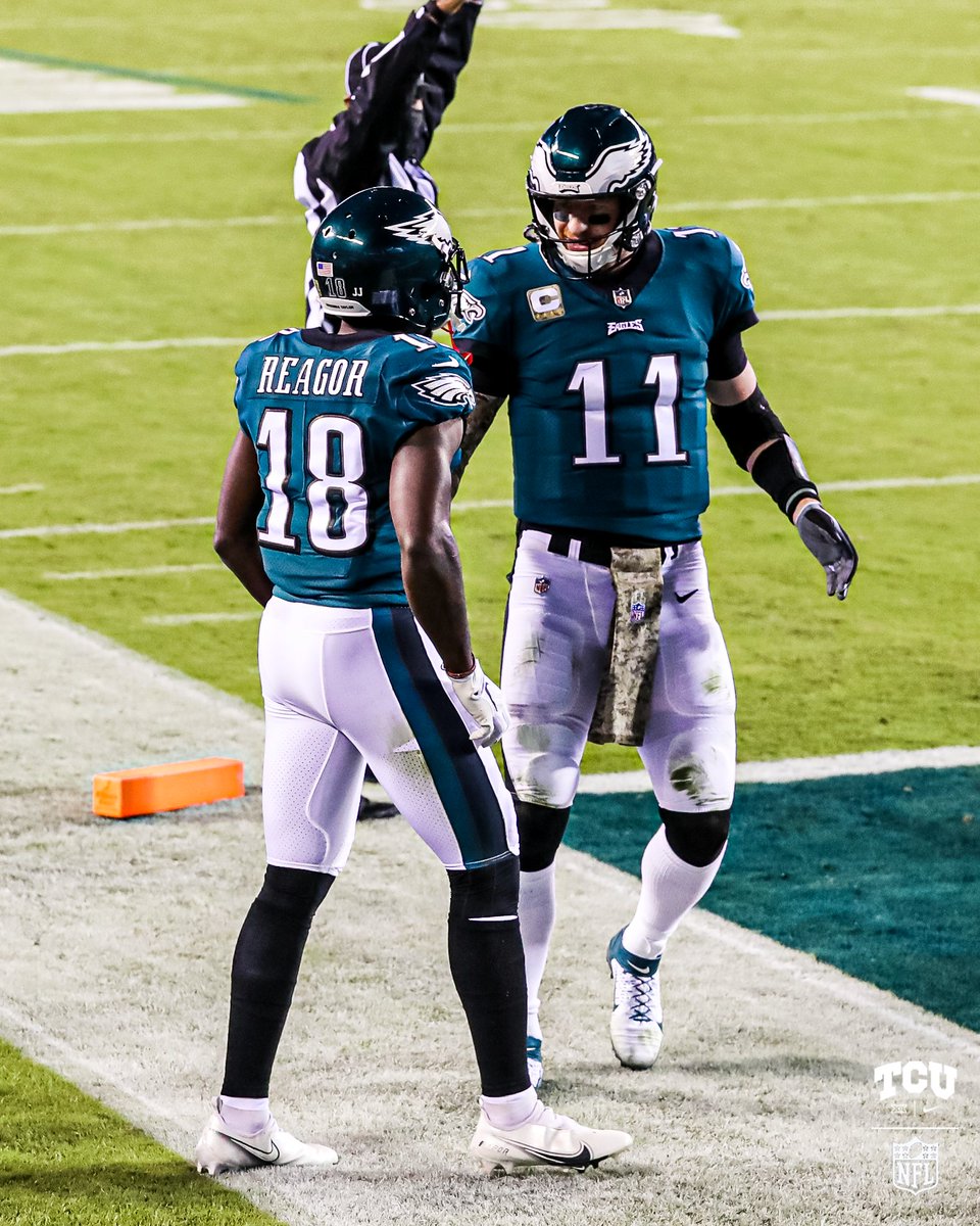 TCUFootball's tweet photo. Nothing like that first one...😈🐸🙌
@jalenreagor | @Eagles
#SlideReag #ProFrogs https://t.co/6XsbpOCw30