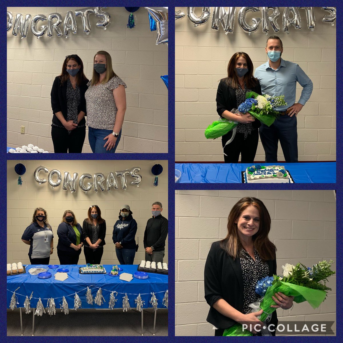 JolliffMiddle's tweet photo. School may be different this year but it won’t stop the celebration of deserving JAGS...Announcing our TOY- Mrs. Sarah Salamino! #waytogo #bestTISinCPS #sheJaMS #engagedCPS #thankyoufalconstigerswildcatsgatorswhoattendedorzoomed #shelovedit https://t.co/y3arFmJcfv