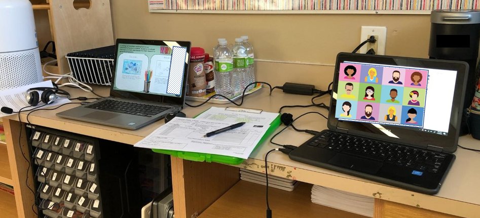 CPS_EL's tweet photo. Simultaneous conferences ✅
Multiple interpreters ✅
Multiple devices ✅

#CPSELbest #cpsbest @WBE_ELL @WestBlvdElem https://t.co/6i0GkqwDrQ