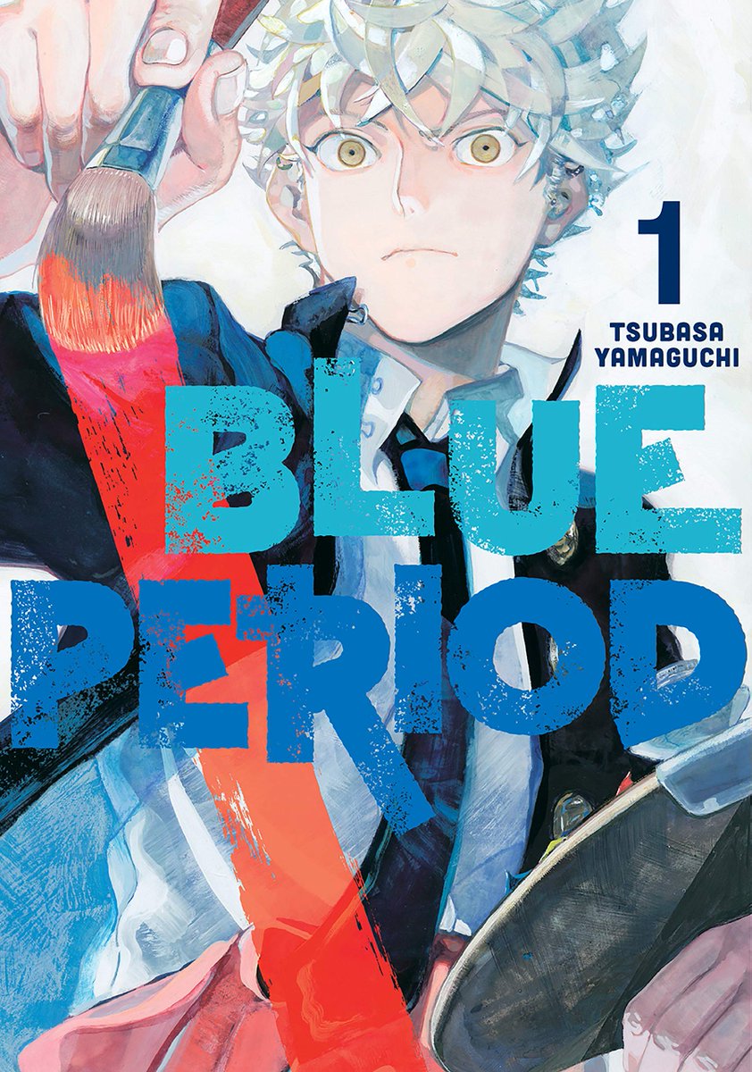 FREE MANGA GIVEAWAY!😀😀Experience the burning passion unleashed by a life dedicated to the art of painting. Win an english volume 1 of the excellent manga "Blue Period" for free! To enter simply follow <a href="/MangaMogura/">MangaMogura</a> &amp; retweet this tweet until Nov 9. International shipping too!