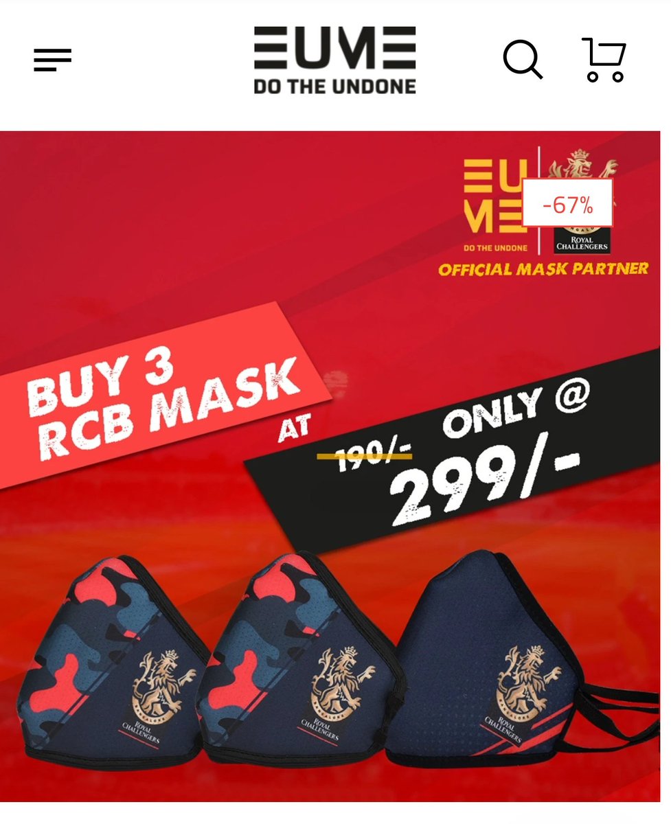 rsramakash's tweet image. How is this 67% off?
Forget that.
Why would any customer buy a ₹190 product for ₹299?
@eumeworld_ #StayScamSafe