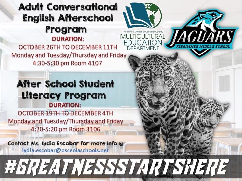 Kissimmee Middle School (@kmms_jaguars) on Twitter photo 