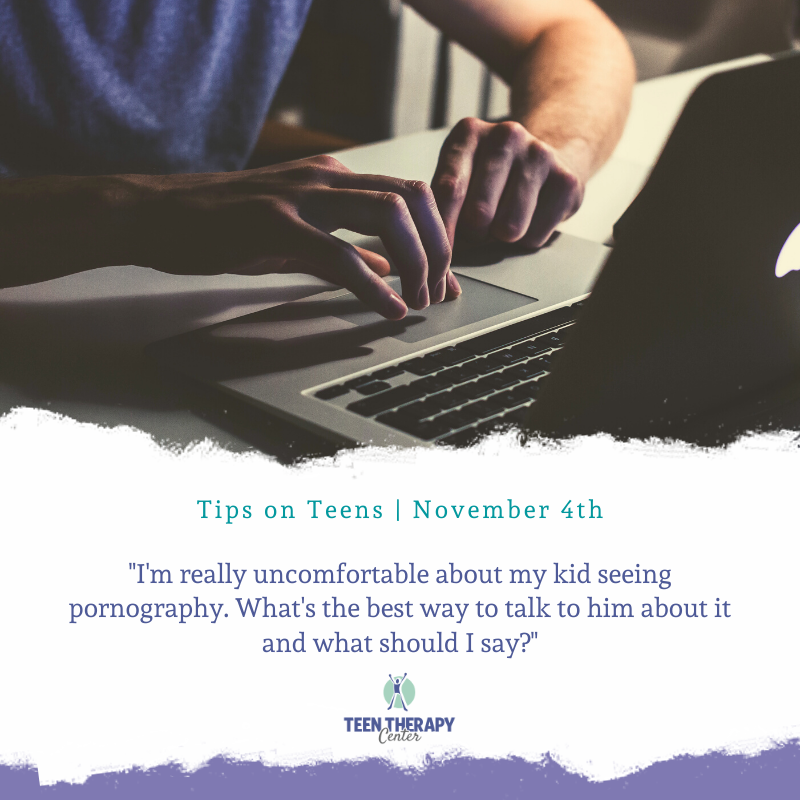 TeenTherapyHelp's tweet photo. How do we protect our kids from the dangers of pornography, and how do we discuss it with them? 

Tune on Wednesday, November 4th at 12:00pm to hear Kent's feedback to this question. For more info and past videos, please visit https://t.co/0FHfqp1tSW. https://t.co/mfypkG60Bq