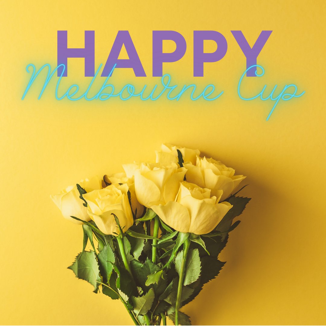 Happy Melbourne Cup Day! To all of our amazing supporters in Melbourne, we hope you have a wonderful day off and relish in the enjoyment of being able to be with your friends and family.