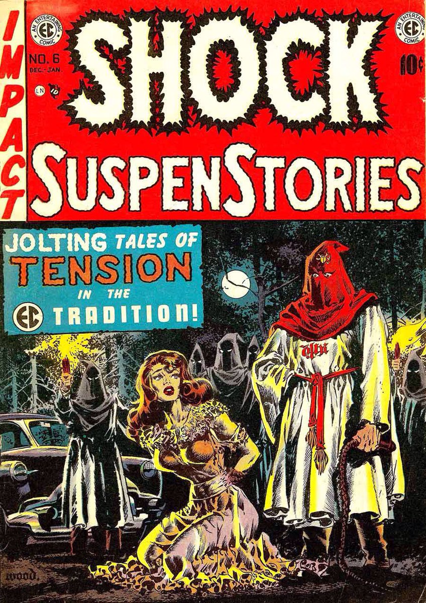 Wood’s earliest work was on horror comics in the 1950s, primarily for EC. The roster at EC remains a comic book Dream Team, and their work still holds up almost 70 years later.
