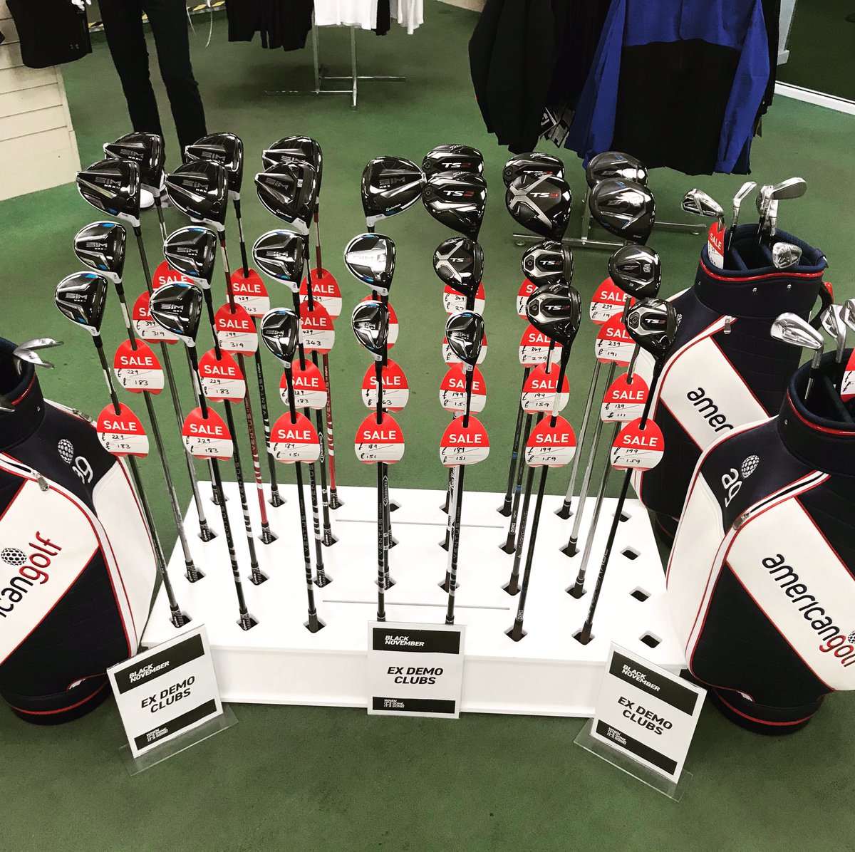 ChrisBentonPut1's tweet photo. 🚨🚨🔥2 DAY EX DISPLAY/ DEMO SALE🔥🚨🚨

🔥TAYLORMADE 🔥
▪️SIM MAX £399 ➡️ £319
▪️SIM MAX FWY £229 ➡️ £183
▪️SIM HY £199 ➡️ £151
▪️SIM MAX OS IRONS £749 ➡️ £599

🔥 TITLEIST 🔥
▪️TS2 £449 ➡️ £279
▪️TS3 £449 ➡️ £270 
▪️TS FW £249 ➡️ £159

🔥 MIZUNO 🔥
▪️JPX 919 4-PW £899 ➡️ £719 https://t.co/vFHBhrkz8G