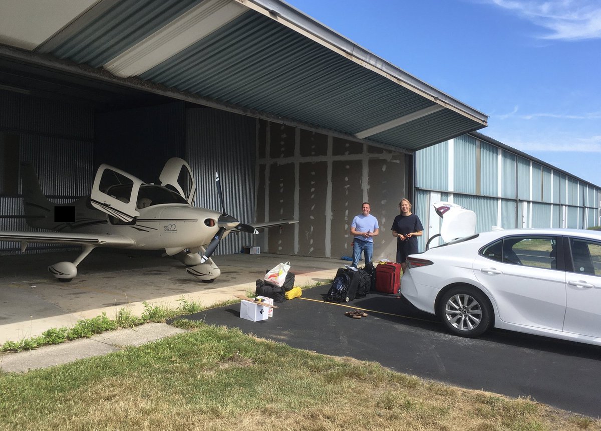 The prep was tricky because 3 people, full fuel, luggage, and survival suits and raft put the airplane at max gross weight. Insurance thought we were idiots and only relented after much convincing. Permits and self-isolation before and during the trip had to be organized too.