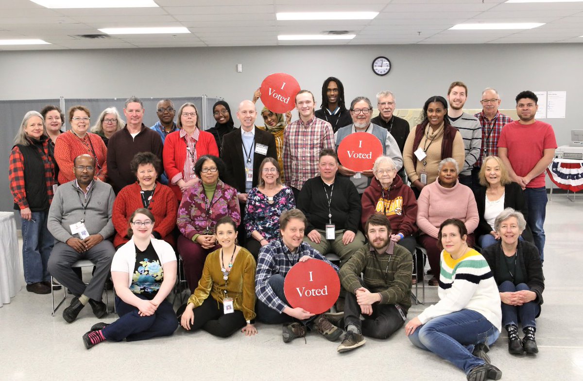 VoteMpls's tweet photo. And that concludes the 46-day early voting period for the 2020 General Election! Let's take another opportunity to thank these amazing early voting teams! Never forget #palletsofballots 👏🗳️ https://t.co/csgEzDcgH6