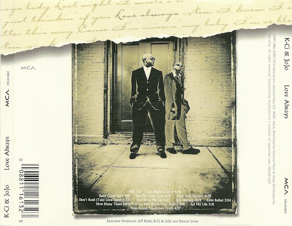 22) all while K-Ci & JoJo croon a plea of forgiveness to their former lovers. This may sound like an odd mish-mash of elements, but it’s surprisingly effective.