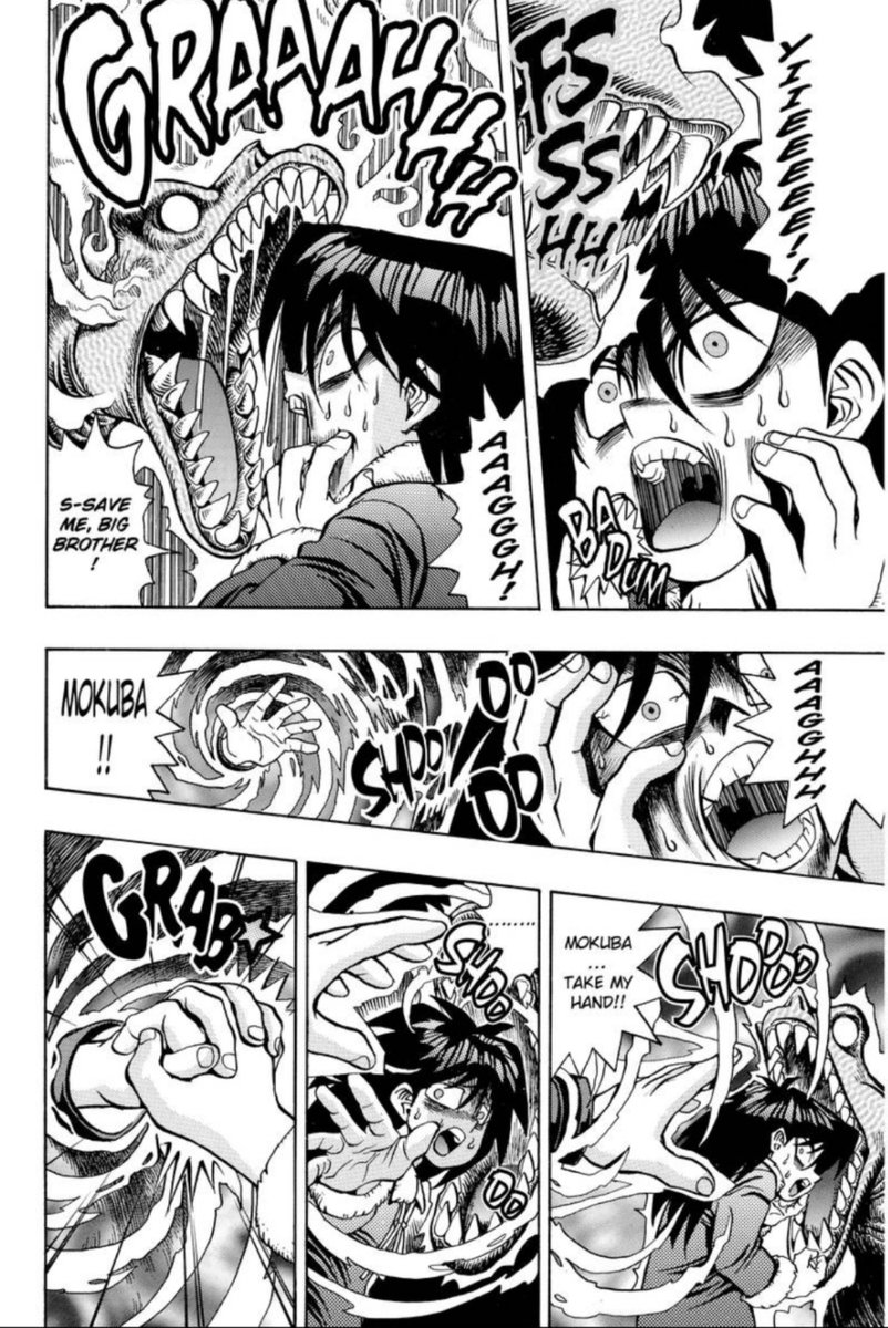 @fueledbykaiba true but it builds up to this scene i feel like this is such a good set up for mokuba to be more then just kind of a scummy lackey for his brother ?