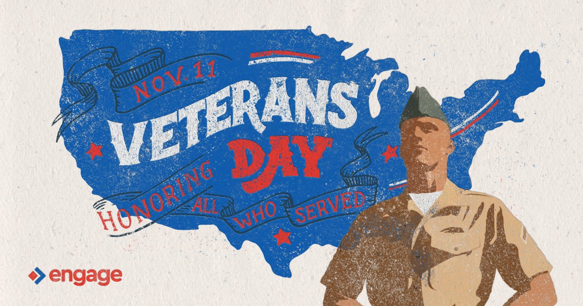engagedc's tweet image. Thank you to our brave veterans for their service. This Veteran's Day, we honor the heroes who fought for our freedom.