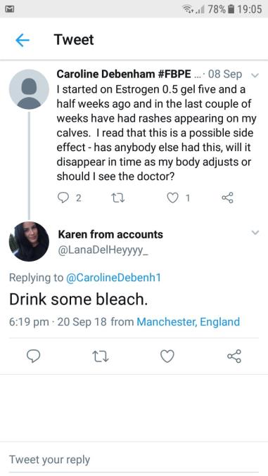 "TRAs are violent , we are NOT"