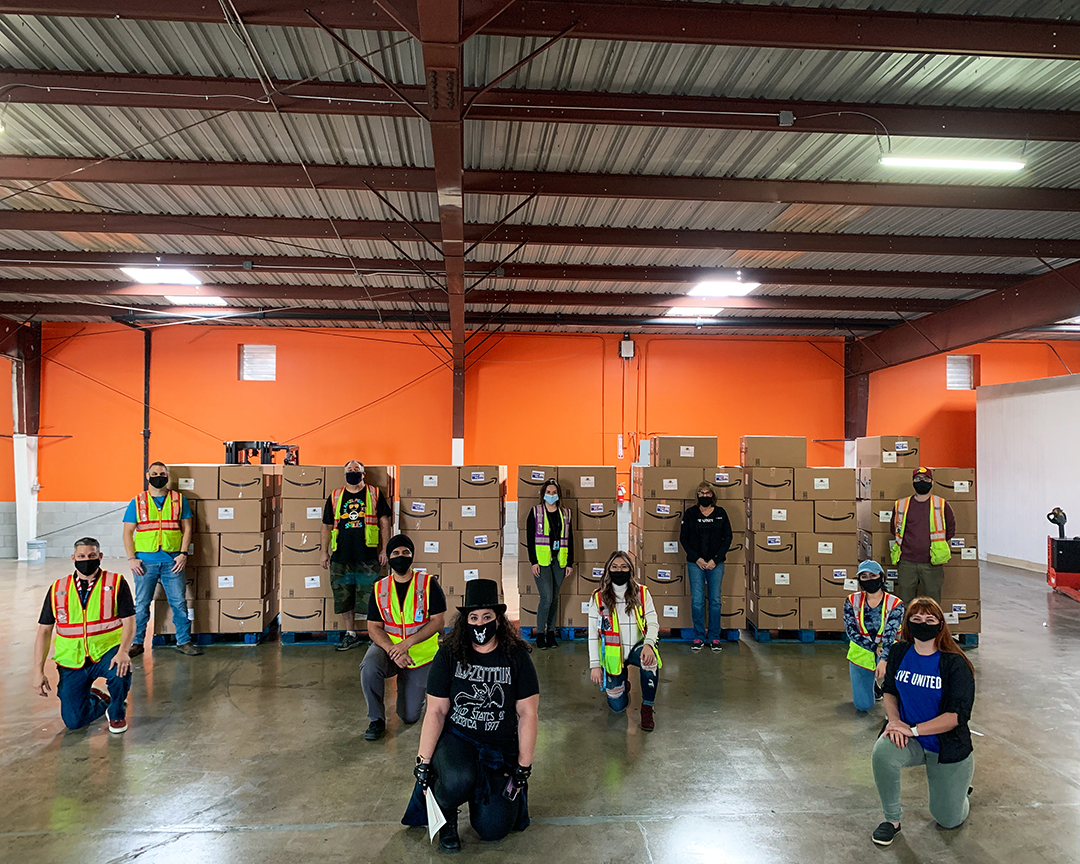 UnitedWaySJC's tweet photo. The United Ways of San Joaquin and Stanislaus Counties, and Second Harvest, have partnered with @amazonsmile to deliver smiles and wheels to our local communities. #amazonbestlife #neighborgood #LIVEUNITED #StrongerTogether https://t.co/chy00pbVNt