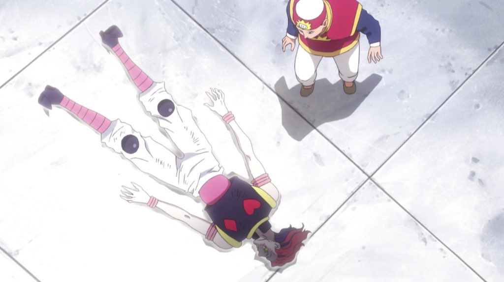 thread of hxh and random spongebob pics that have the same energy 