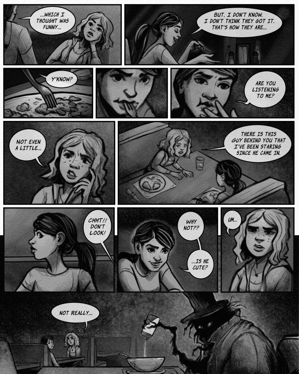 Going through some older art to post since my latest Fall Forever series is over and I need to work on some freelance work and commissions atm.

Here's a little comic I did last year. 