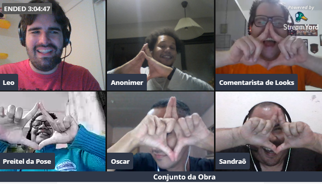 seriadores's tweet photo. E rolou o clássico bct com a mão, para mostrar todo o nosso amor à arte! #PSA2020 https://t.co/SolVHLtdF7