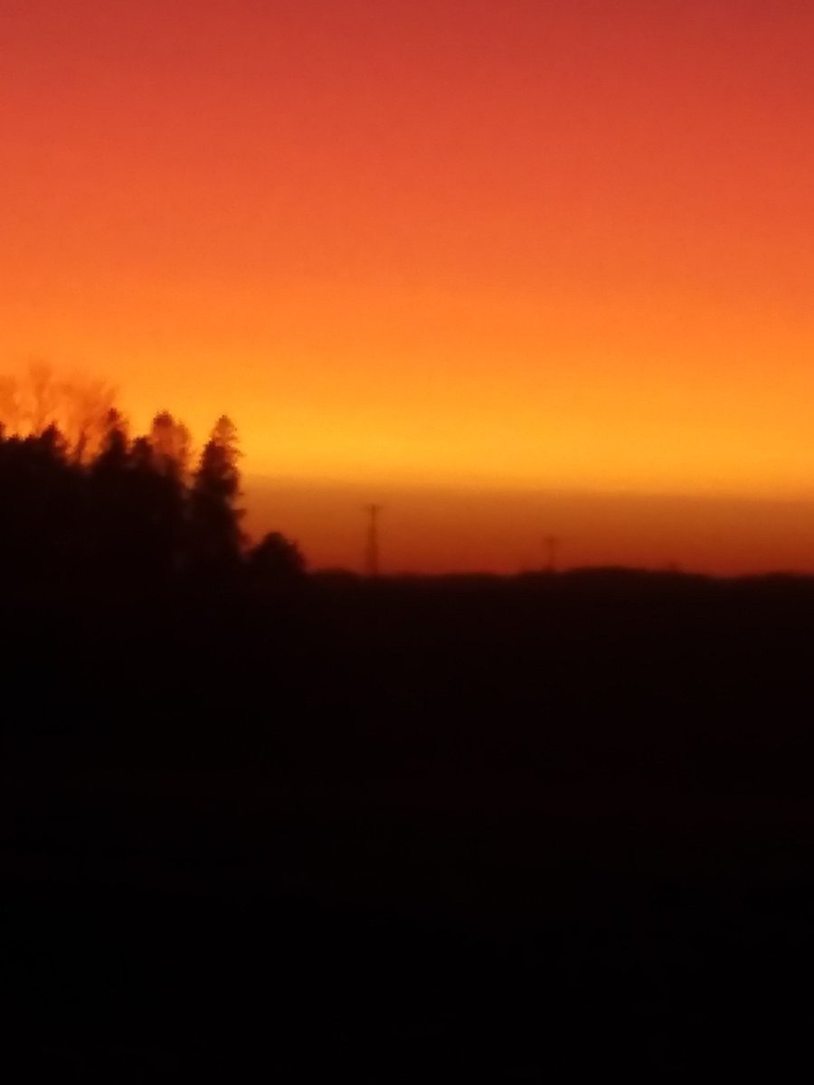 AnitaBGreen's tweet photo. The sky just burst into amazing colors! #LookUp #OutsideMN #Hope #MondayMotivation #Sunset ππππβπππ https://t.co/eQNWouoqSj