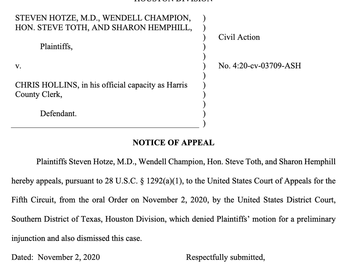 fifth circuit court of appeals texas