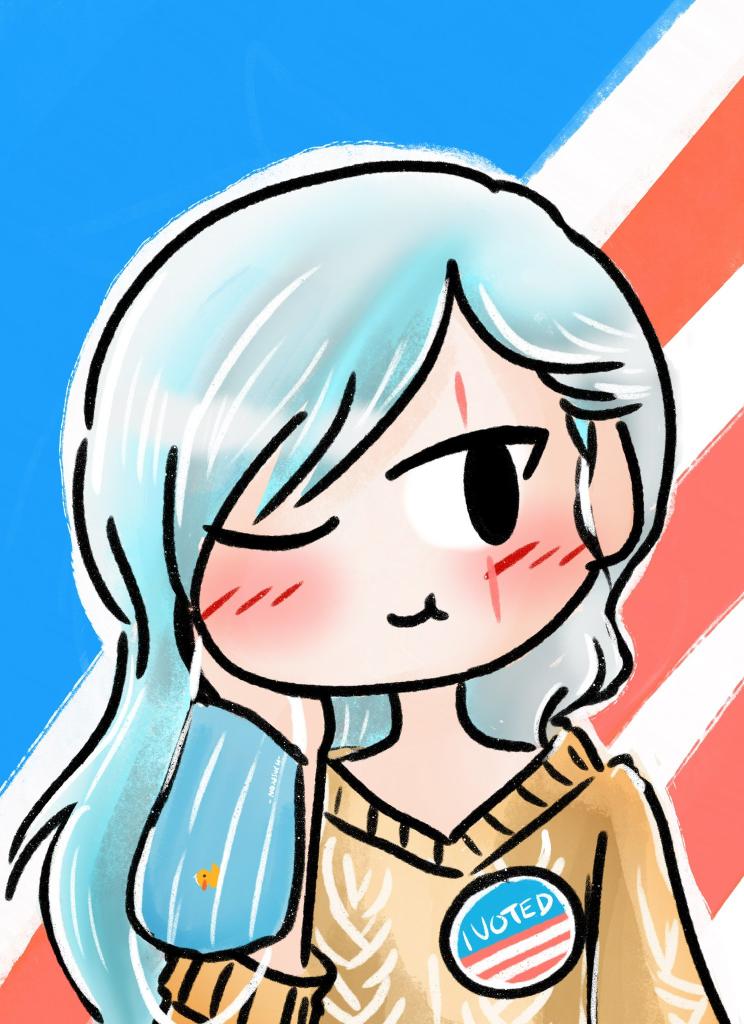 OfficialRWBY's tweet photo. Be like Team RWBY and don't forget to vote! Shout out to @AG_Nonsuch for creating these adorable illustrations. https://t.co/0hkOpRsSXR