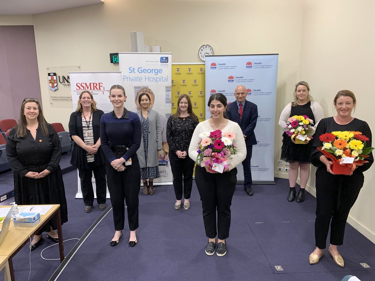 SEastSydHealth's tweet photo. BRILLIANT MINDS | Congratulations to the presenters, prize winners &amp; organising committee from this year's St George and Sutherland Hospitals Medical Research Symposium. https://t.co/MZ49L2Y8yf