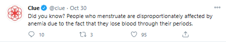 "People who menstruate"