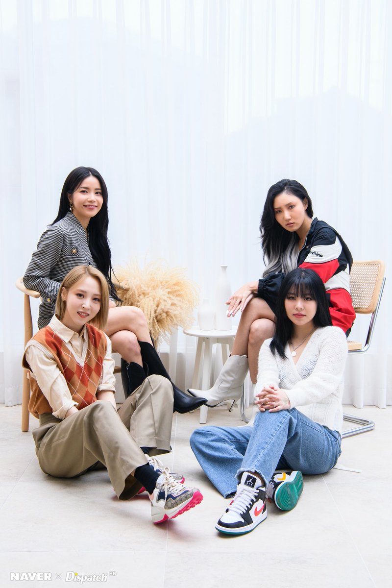 theseoulstory's tweet image. 📸 MAMAMOO looking great in recent photoshoot with Dispatch as part of &amp;lt;Travel&amp;gt; promotions ❤️ @RBW_MAMAMOO