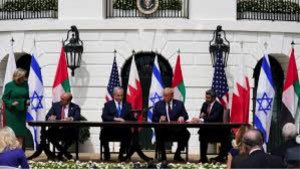 In the 1st of a three-part series, “The Middle East Accords: an Israeli Perspective” by @FalkOphir celebrates the normalization of relations between UAE and Israel, praising the Trump admin, moderate Muslim states, & Israeli politicians for its success: unc.live/3oO7jvb