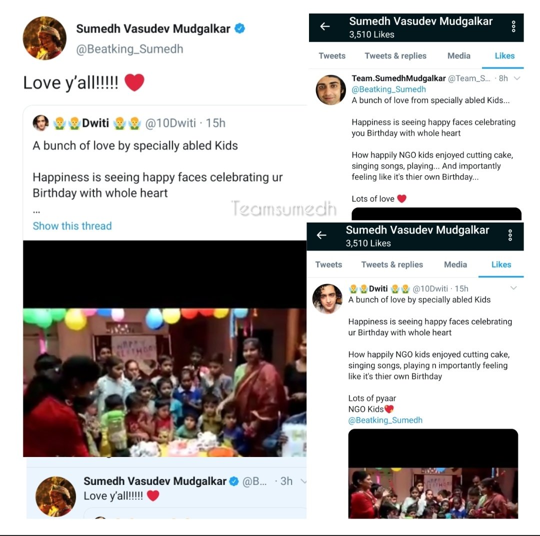 Sumedh Mudgalkar💛 tweet media