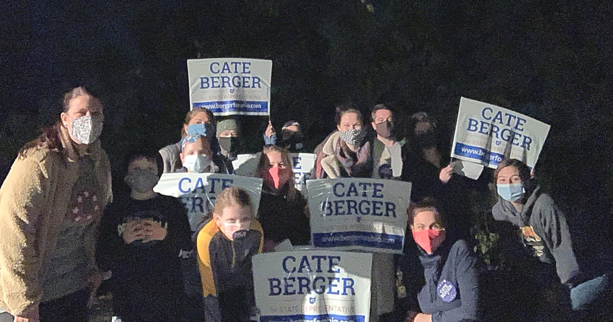 When it’s election eve and you run a volunteer driven, people powered campaign - what do you do? You call in the sign calvary.  Your friends, their kids, the neighbors, and your community show up!!  Thank you all!  #FlipThe41st