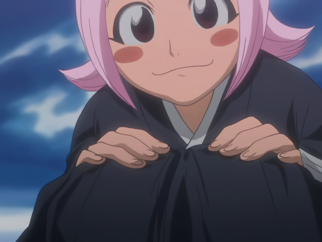 Bleach Screencaps 草鹿やちる Bleach Yachiru Kusajishi First Appearance