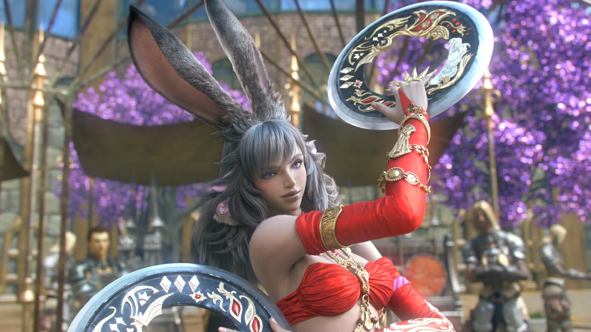 56. you can play as a bard in Final Fantasy XIV (Dancer). 